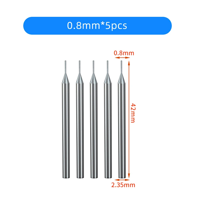 2.35mm Grinding Pen Drill Head Set of 5/7 9 2.35mm Grinding Pen Drill Head Set of 5/7 - Image 9