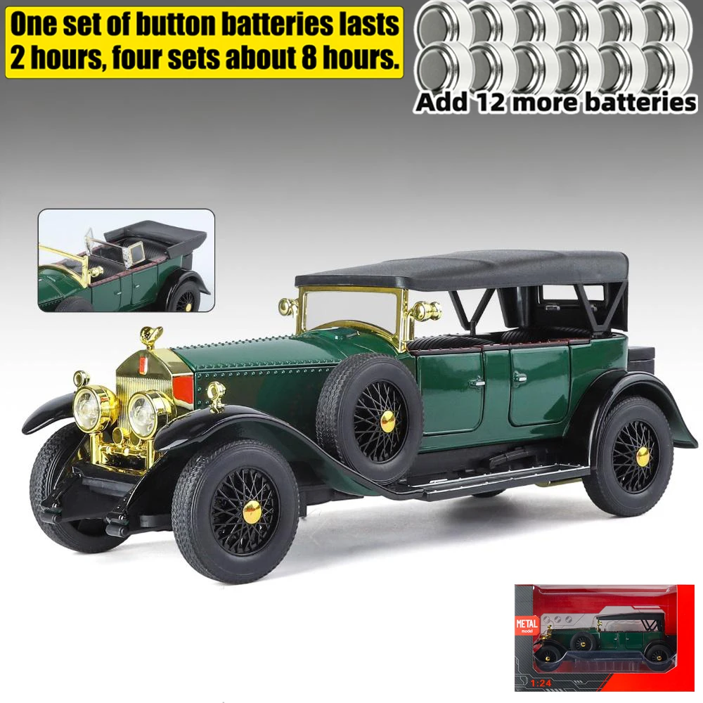 1:24 Scale Diecast Rolls Royce Phantom I Model 8 1:24 Scale Diecast Rolls Royce Phantom I Model - Image 8