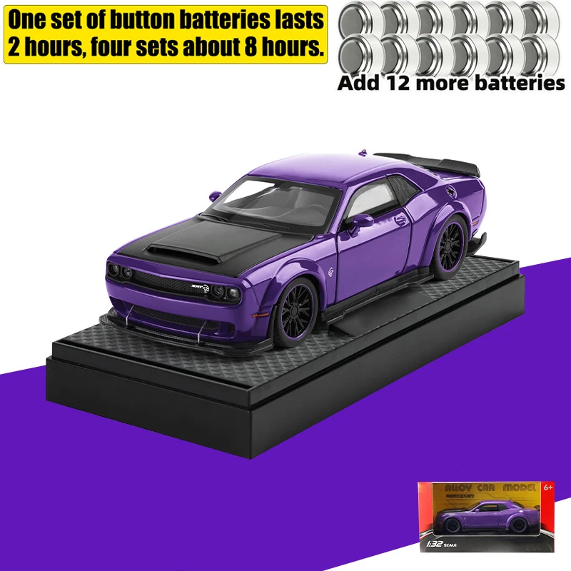 1:32 Scale Dodge Challenger SRT Hellcat Model 18 1:32 Scale Dodge Challenger SRT Hellcat Model - Image 18