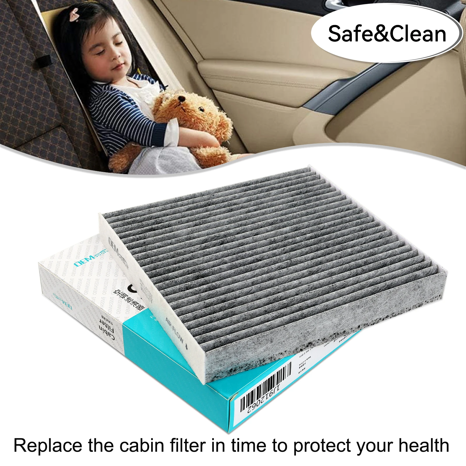 Cabin Air Filter for Hyundai Kia Vehicles 2 Cabin Air Filter for Hyundai Kia Vehicles - Image 2