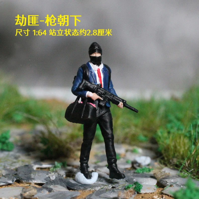 1:64 Scale Hand-Painted Resin Miniature Figures 9 1:64 Scale Hand-Painted Resin Miniature Figures - Image 9