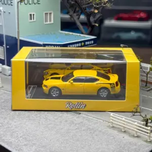 Rollin 1/64 Dodge Charger 08 R/T Diecast Model 12 S72dfb20ca84146feaa41b5aa60d4b5eb5