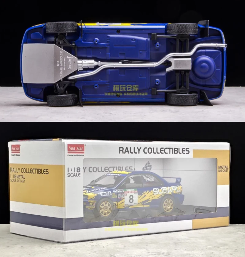 1:18 Subaru Impreza WRC Rally Car Model 5 1:18 Subaru Impreza WRC Rally Car Model - Image 5