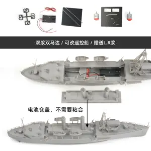 Zhongshan Ship Model 1/144 Scale 159 Pieces 9 S734c1cc02a884d71a60082d90cb0ef5eG