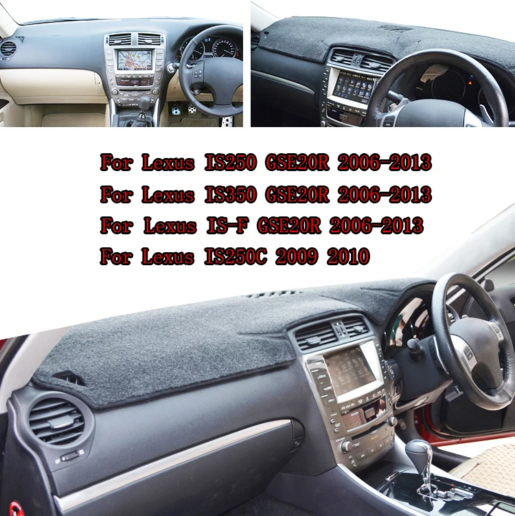 Lexus IS250 IS350 IS-F IS250C Dashboard Mat 2 Lexus IS250 IS350 IS-F IS250C Dashboard Mat - Image 2