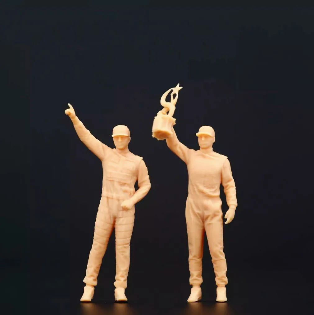 Miniature Racing Driver Figures Set of Six 4 Miniature Racing Driver Figures Set of Six - Image 4