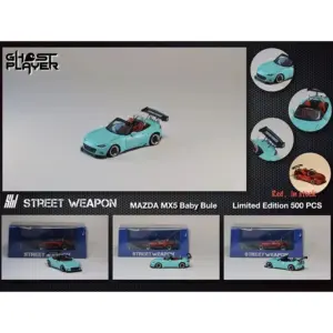 1:64 Scale Street Weapon Pandem MX5 Roadster Model 8 S73ed407fb0e14a8abdc75ddc62e4421dz