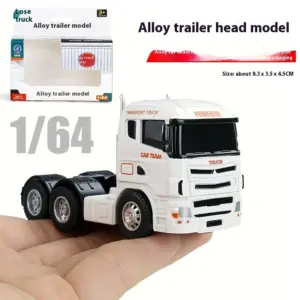 1:64 Diecast Truck and Trailer Model Set 47 S746c1f9606d747888c79e913ab8ebc6bD
