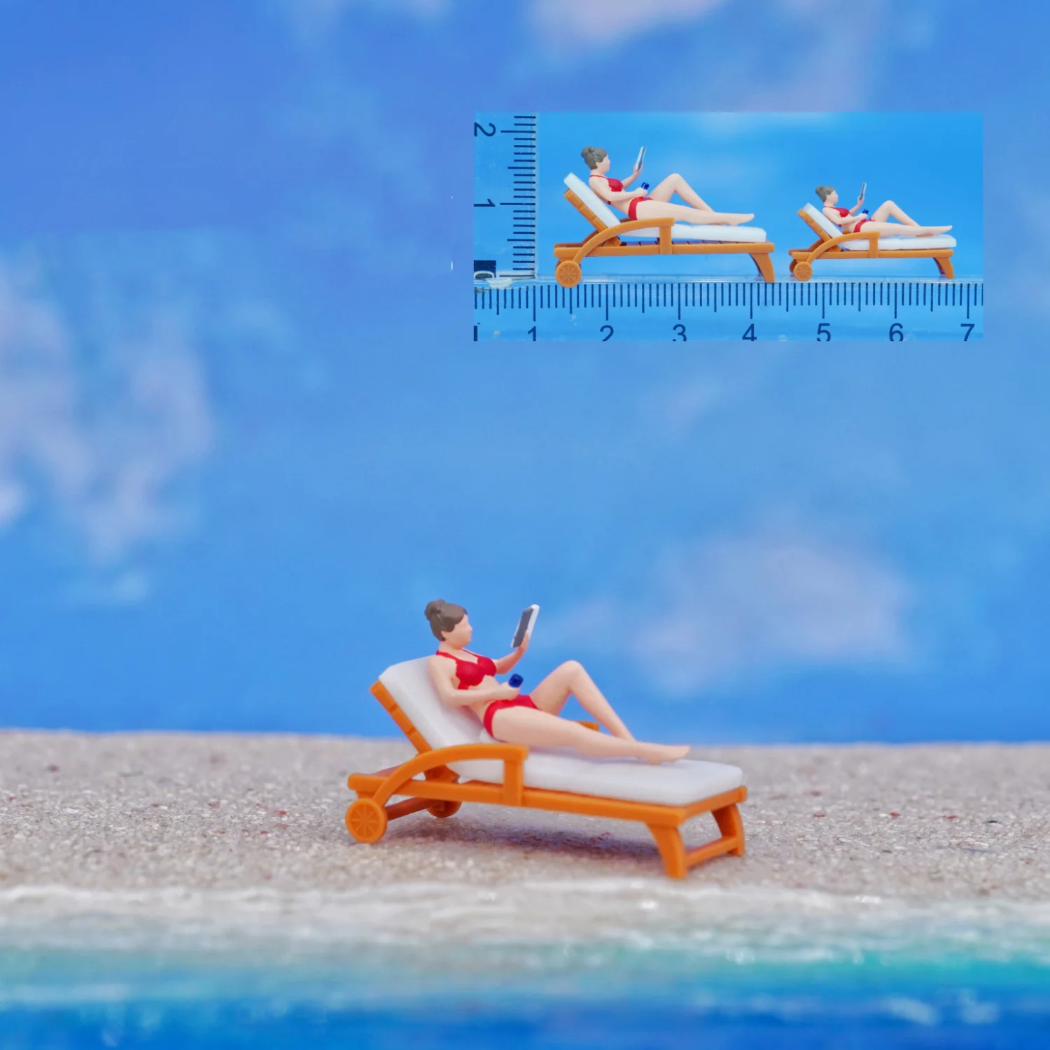 Resin Beach Diorama with Miniature Figures 21 Resin Beach Diorama with Miniature Figures - Image 21