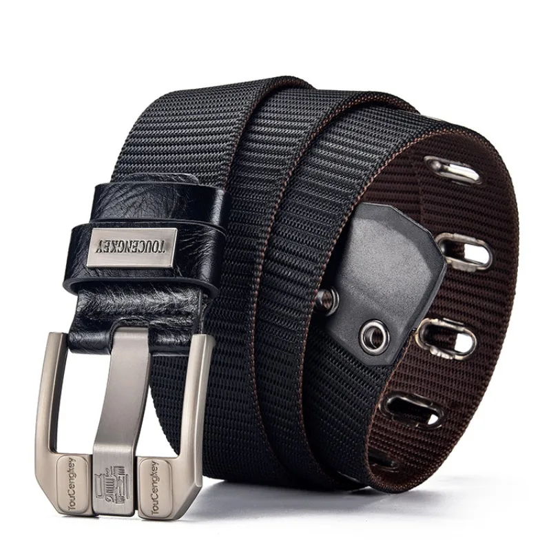 Men's Canvas Belt YD750 Durable Adjustable Design 6 Men's Canvas Belt YD750 Durable Adjustable Design - Image 6
