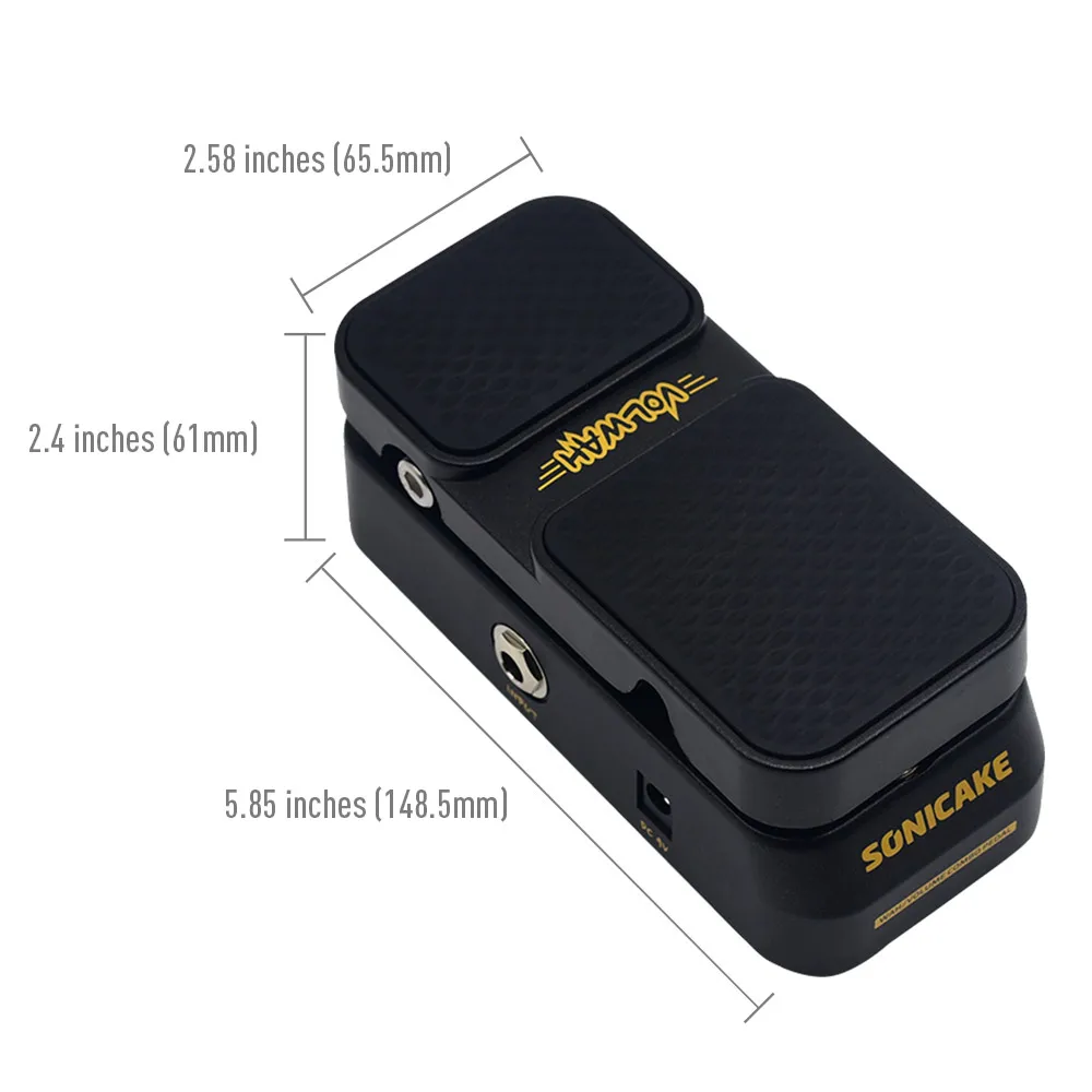 SONICAKE VolWah Active Volume Wah Pedal QEP-01 6 SONICAKE VolWah Active Volume Wah Pedal QEP-01 - Image 6