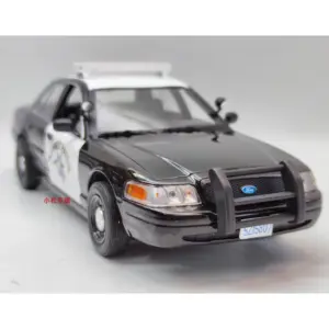 2008 Ford Crown Victoria Police Model 1:24 Scale 8 S758b7b75275a4f4d94a414a72bb3c77aB