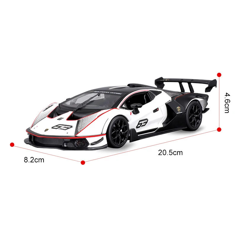 Bburago Lamborghini Essenza SCV12 1:24 Model Car 4 Bburago Lamborghini Essenza SCV12 1:24 Model Car - Image 4