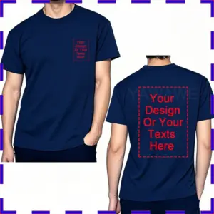Personalized Custom Cotton T-Shirt for Men or Women 48 S75e4ca20a9ff4ba3a7c3d10d3ae96e82m