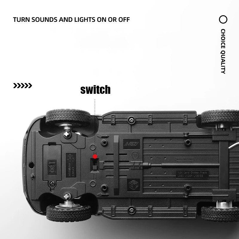 Toyota Prado 1:24 Scale Die-Cast Model 2 Toyota Prado 1:24 Scale Die-Cast Model - Image 2