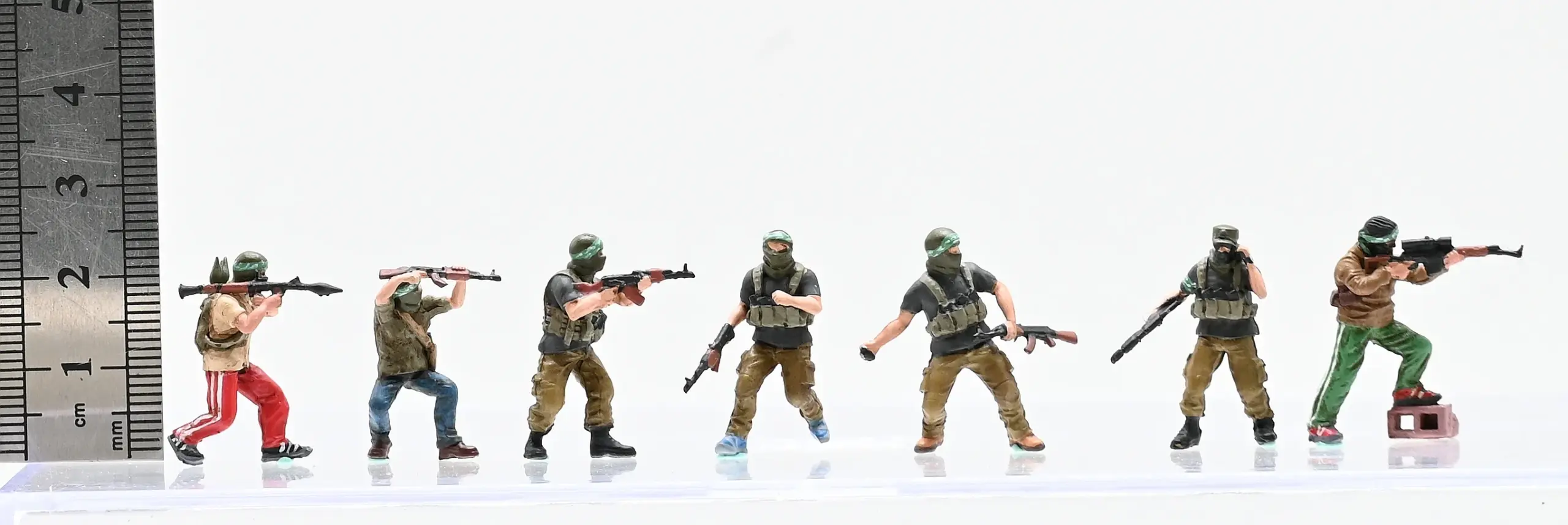 1/72 Middle East Militia Soldier Model Set 3 1/72 Middle East Militia Soldier Model Set - Image 3