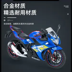 Suzuki GSX250R Alloy Motorcycle Model 1:12 Scale 10 S763e4c4dd51f4189b7257a0e0374d2614