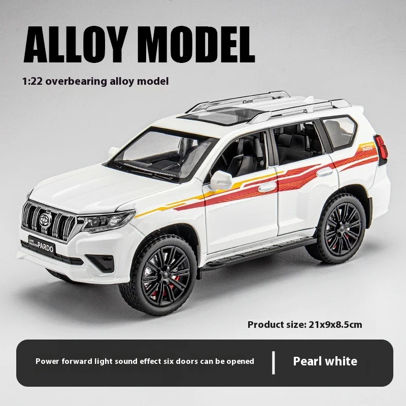 Toyota Prado SUV 1:22 Scale Diecast Model 9 Toyota Prado SUV 1:22 Scale Diecast Model - Image 9