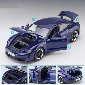 Bburago 1:24 Porsche Taycan Turbo S Model 10 S768e861129464c7e868c07e4052e4d617