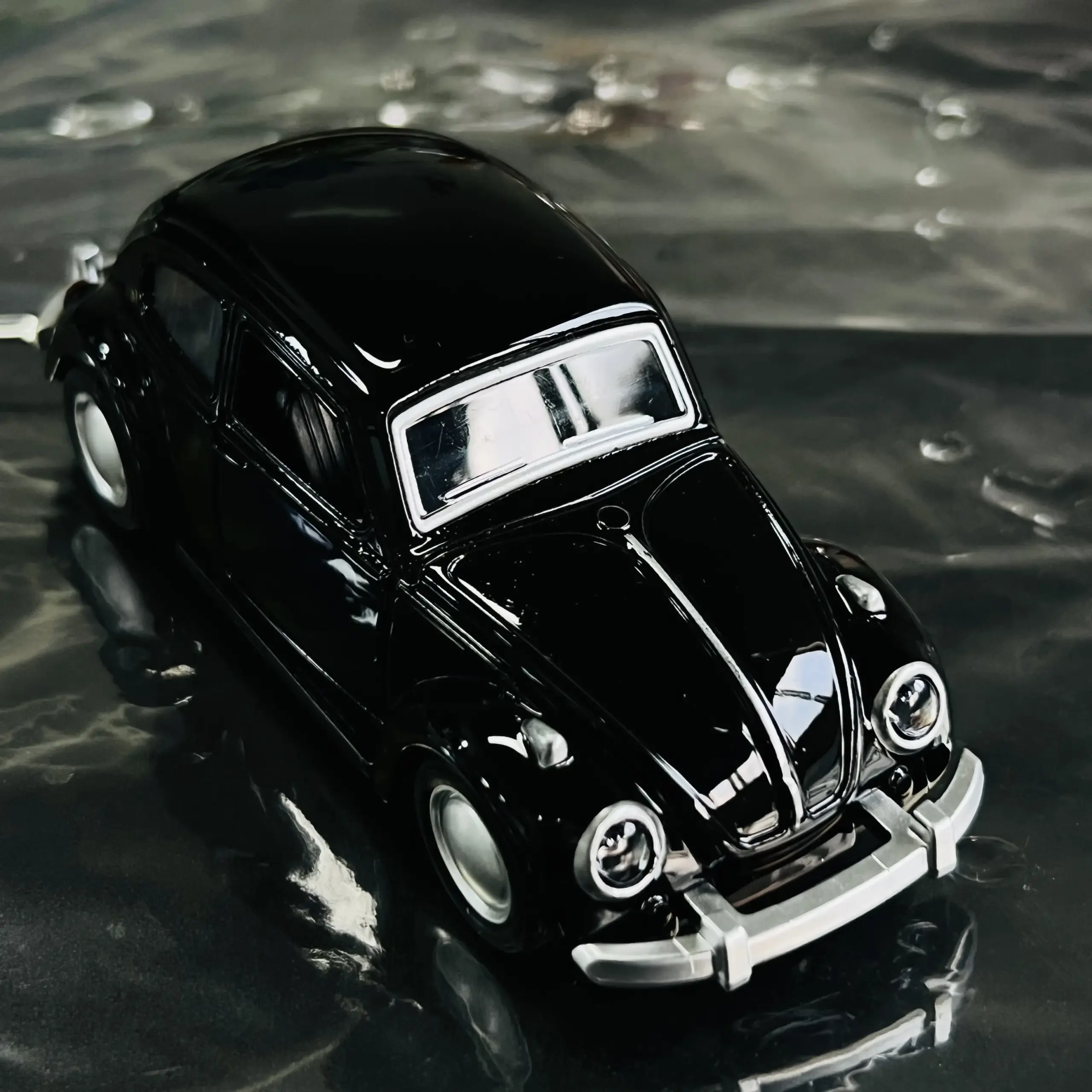 Vibrant Yellow Alloy Sports Car Model 4 Vibrant Yellow Alloy Sports Car Model - Image 4