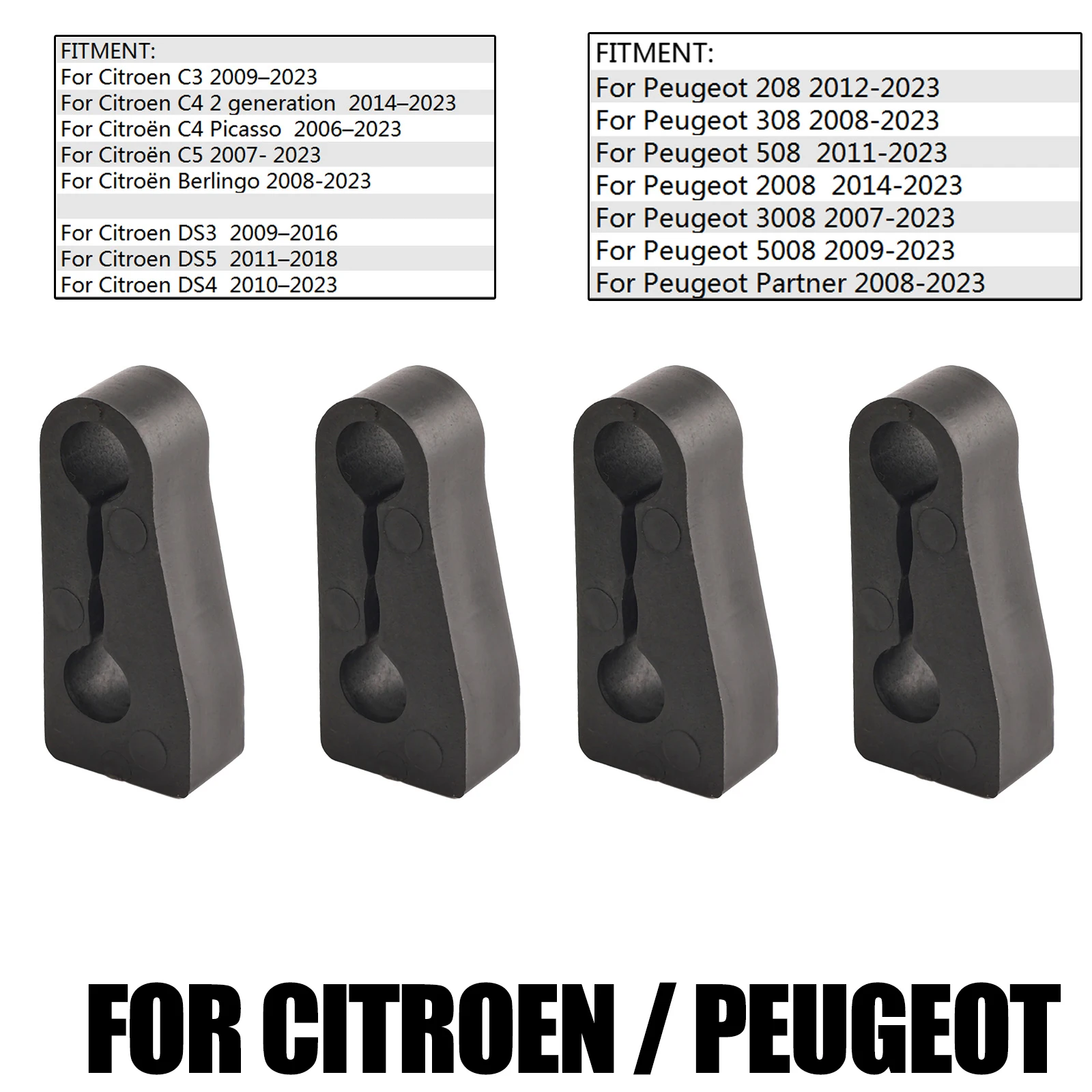 Universal Car Door Lock Damper Buffer Set of 4 9 Universal Car Door Lock Damper Buffer Set of 4 - Image 9