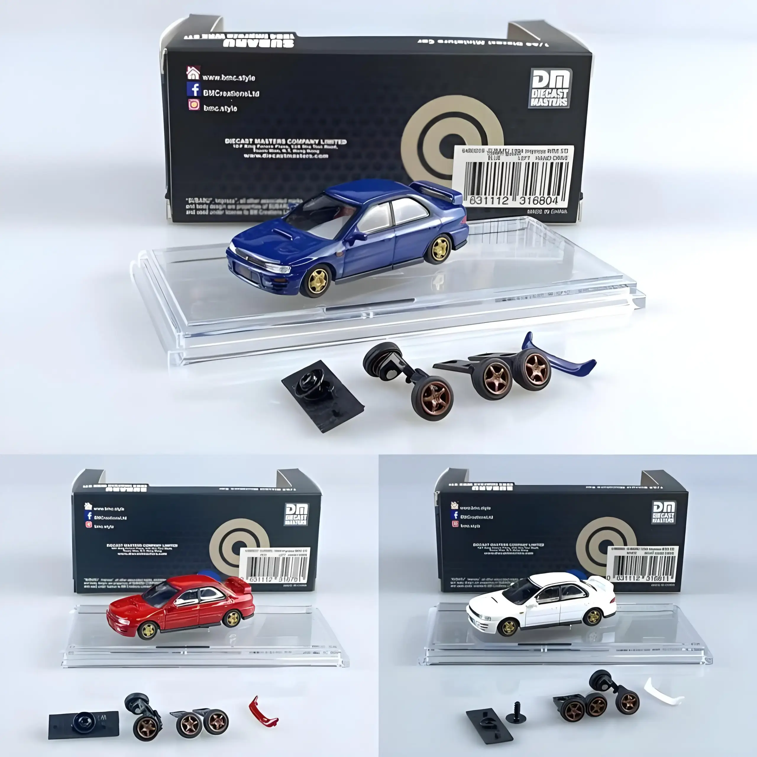 1:64 Scale 1994 Subaru Impreza WRX Model 3 1:64 Scale 1994 Subaru Impreza WRX Model - Image 3