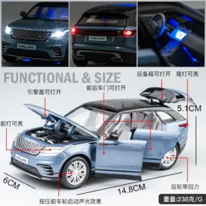 Land Rover Range Rover Velar 1:32 Diecast Model 12 S776f24033d7f47fa8641a5d6c8b228d1Q