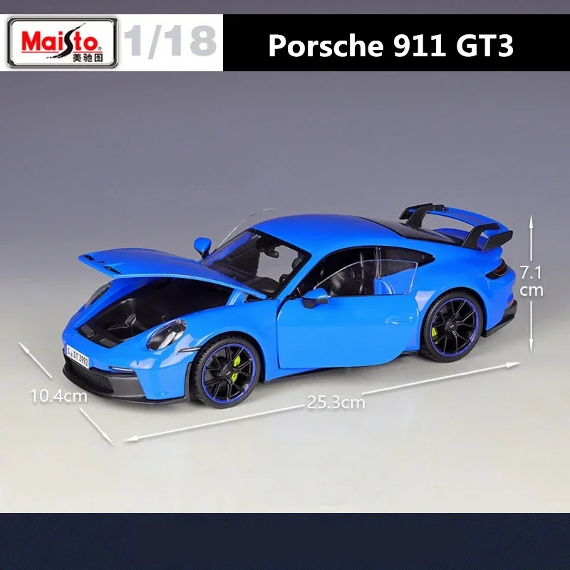1:18 Scale 2022 Porsche 911 GT3 Diecast Model 5 1:18 Scale 2022 Porsche 911 GT3 Diecast Model - Image 5