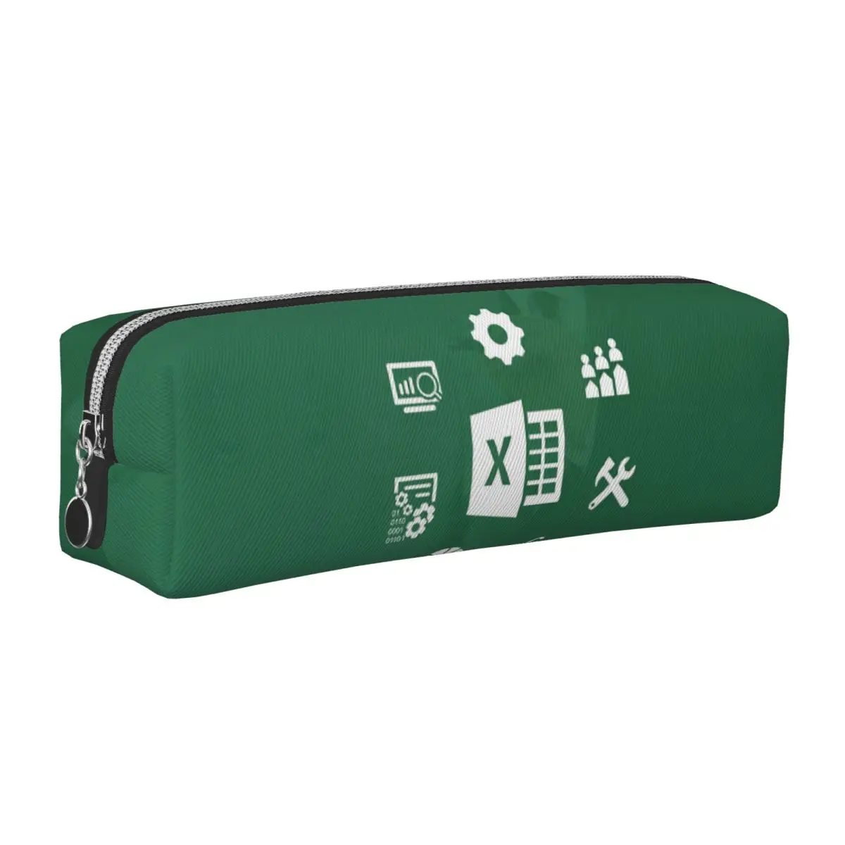 Stylish Green Large Capacity Pencil Case 13 Stylish Green Large Capacity Pencil Case - Image 13