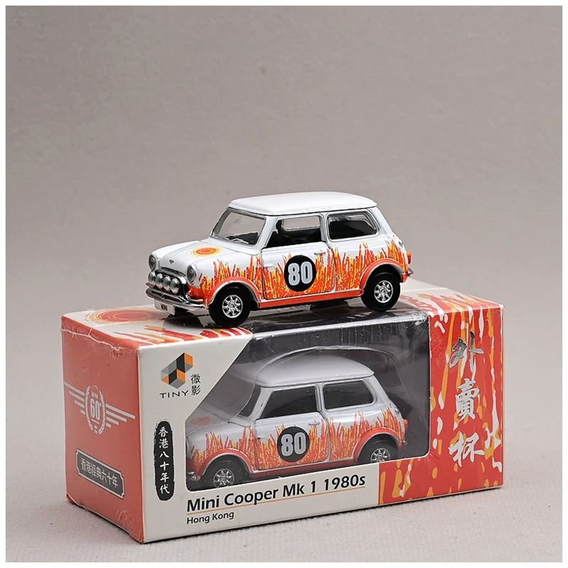 Mini Cooper Mk1 1980s Diecast Model 1/64 5 Mini Cooper Mk1 1980s Diecast Model 1/64 - Image 5