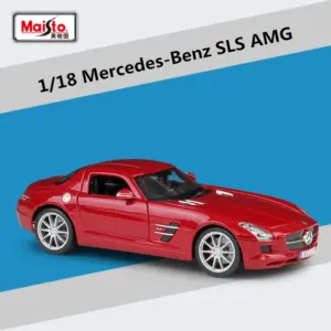 Maisto 1:18 Mercedes Benz SLS AMG Model Car 22 S7863cf130c014a58957ae4f49719293eA