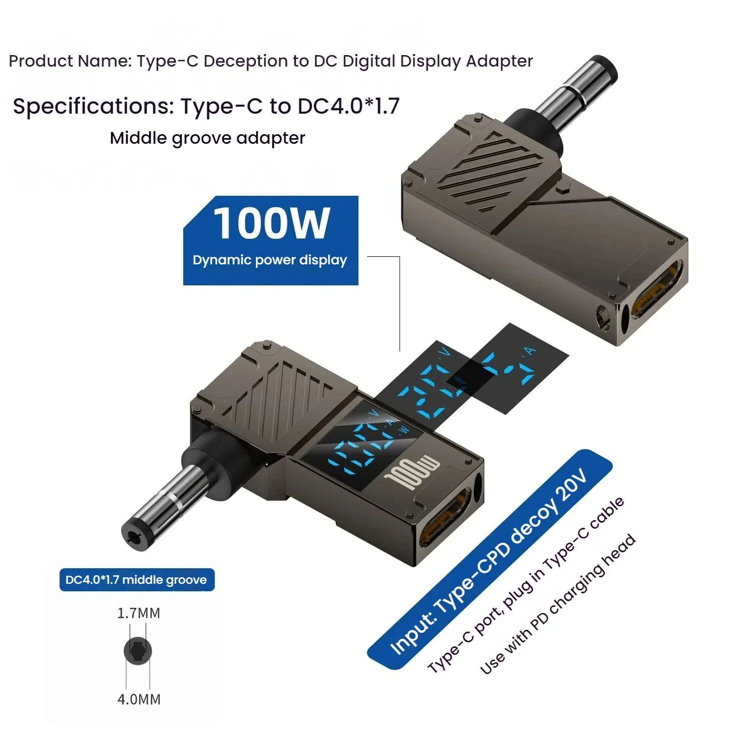 PD 100W Laptop Charger for Lenovo HP Dell 22 PD 100W Laptop Charger for Lenovo HP Dell - Image 22