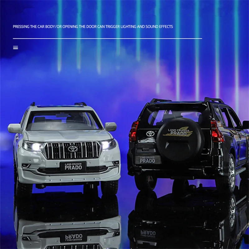 1/24 Scale Diecast Toyota PRADO Land Cruiser Model 3 1/24 Scale Diecast Toyota PRADO Land Cruiser Model - Image 3