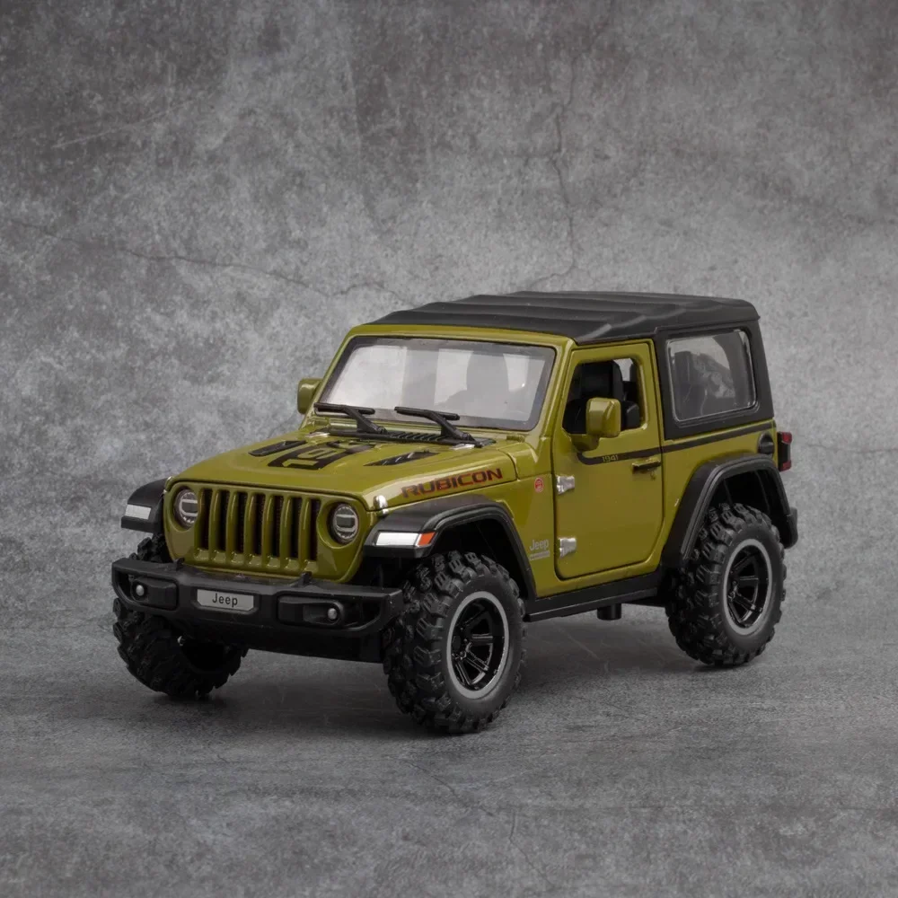 1:32 Jeep Wrangler Rubicon Diecast Model Car 4 1:32 Jeep Wrangler Rubicon Diecast Model Car - Image 4