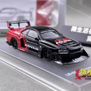Nissan Skyline GTR ER34 Diecast Model 1:64 10 S78f0be7ebed54e56a21af8aeb3cc3c25f