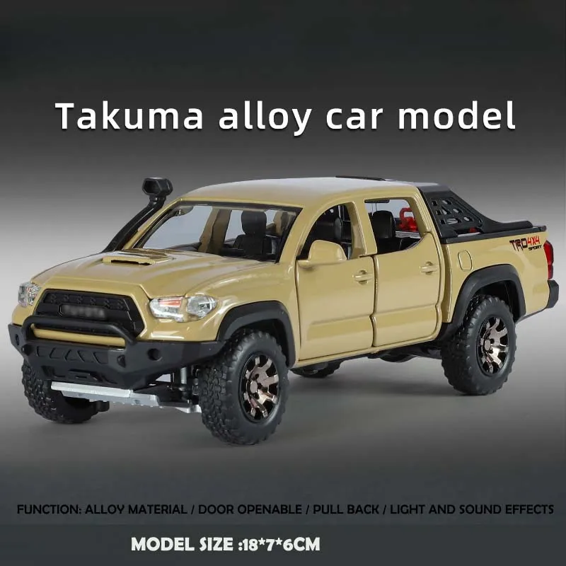 1:32 Scale Diecast Toyota Tacoma Model Truck 10 1:32 Scale Diecast Toyota Tacoma Model Truck - Image 10