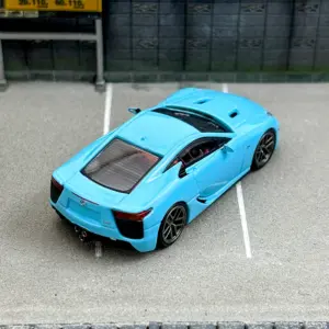 Lexus LFA Diecast Model 1/64 Scale Light Blue 9 S79b3c976f99747dea2c87725c3d58f5cj