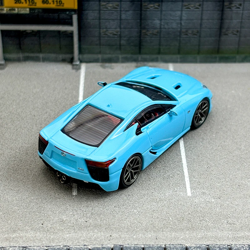 Lexus LFA Diecast Model 1/64 Scale Light Blue 4 Lexus LFA Diecast Model 1/64 Scale Light Blue - Image 4