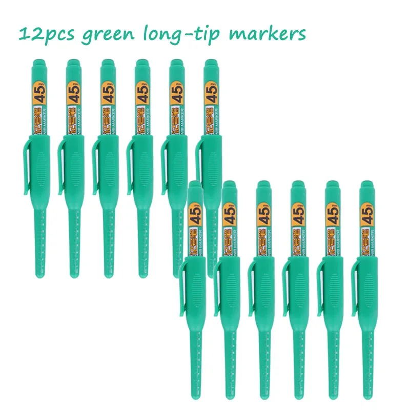 12PCS Long Head Marker Pens for Art Projects 10 12PCS Long Head Marker Pens for Art Projects - Image 10