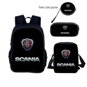 SCANIA Anime School Backpack Set for Kids 53 S7a503fa48957443eba6166c09d00eb27L