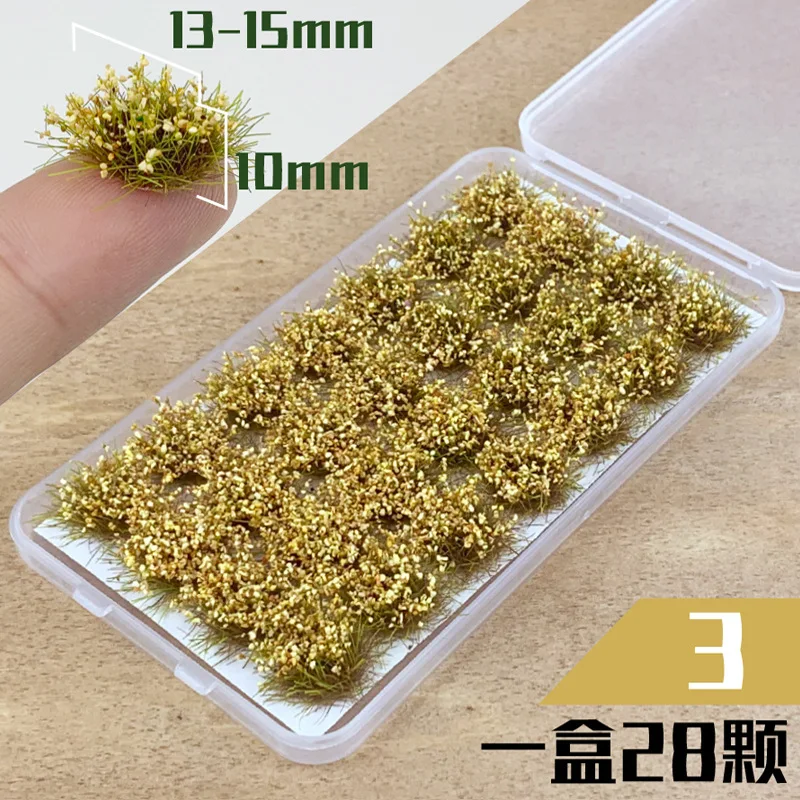 10mm Grass Tufts for Dioramas, Set of 28 7 10mm Grass Tufts for Dioramas, Set of 28 - Image 7