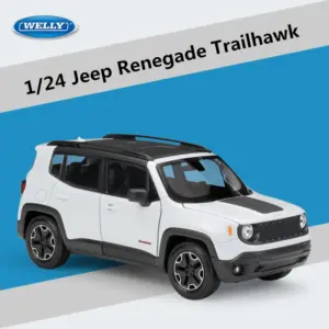 WELLY 1:24 Jeep Renegade Trailhawk Diecast Model 16 S7b1c91c287024f5fa414731e788c270eD