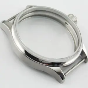 Elegant 44mm Stainless Steel Watch Case 10 S7b9765a086cc4a18ad485974252f0edeN