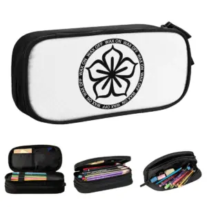 Classic Karate Lotus Flower Pencil Case