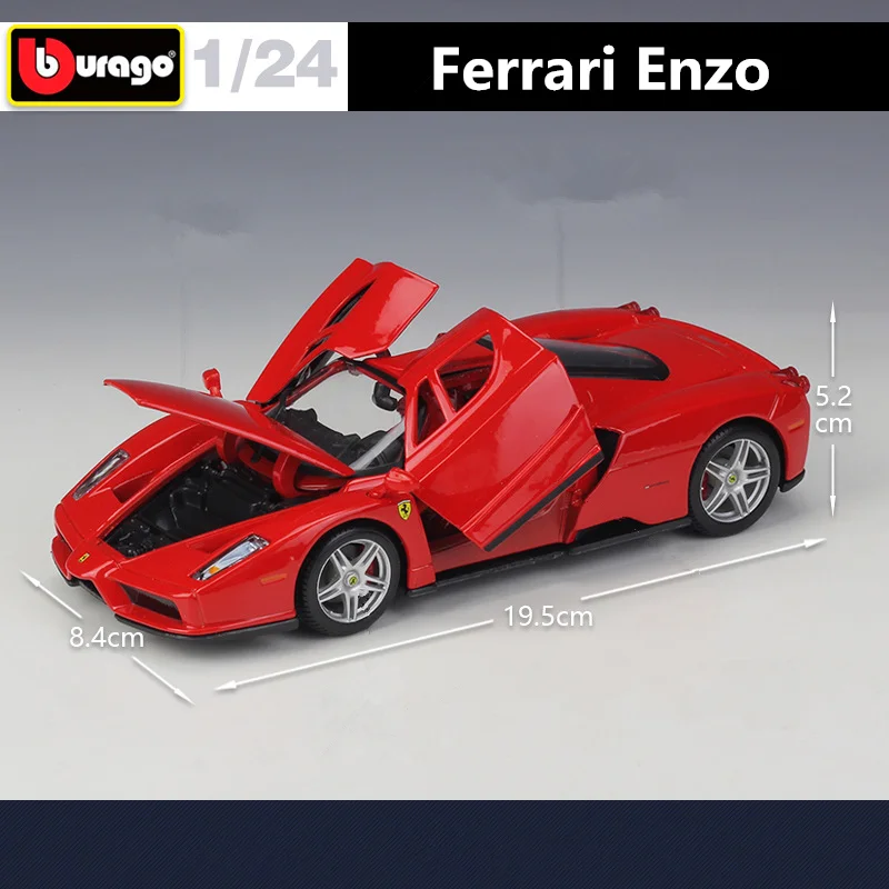 Bburago 1:24 Ferrari ENZO Diecast Model 3 Bburago 1:24 Ferrari ENZO Diecast Model - Image 3