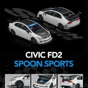 Honda Civic FD2 Spoon Sports 1/64 Diecast Model 9 S7c7a4d53b3a14a47b76abff7ce286976b