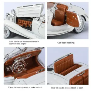1:24 Scale Retro Benz 500K Diecast Model 14 S7cada04856e340aba34066debd5da500z
