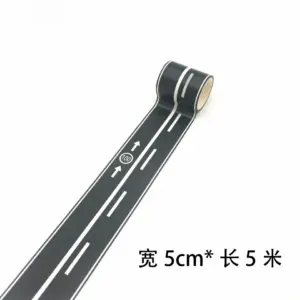 DIY Railway Highway Road Sticker Tape 5m x 5cm 22 S7cbb2c6f62504f36a9b44d7b44fa30c63