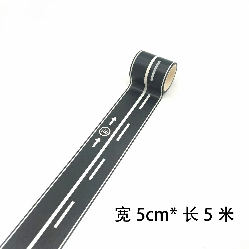 DIY Railway Highway Road Sticker Tape 5m x 5cm 9 DIY Railway Highway Road Sticker Tape 5m x 5cm - Image 9