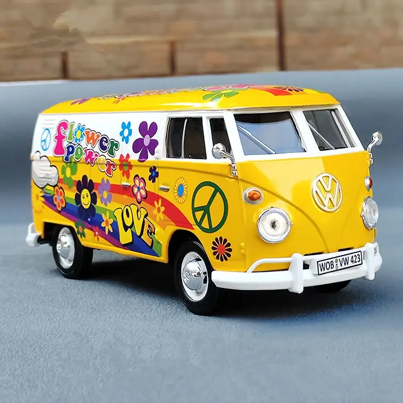 Volkswagen T1 Bus 1:24 Diecast Model 14 Volkswagen T1 Bus 1:24 Diecast Model - Image 14